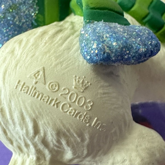 Hallmark Cool Decade 2003 Snow Fox Polar Animal Figurines Dated Discontinued VTG - Picture 3 of 5